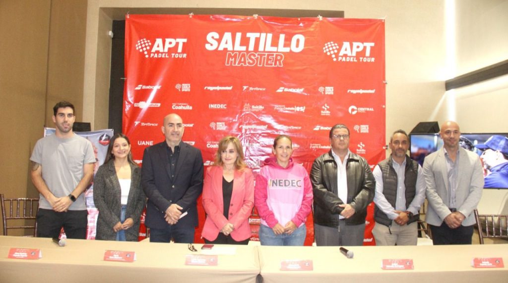 Presentan en Saltillo el APT Padel Tour
