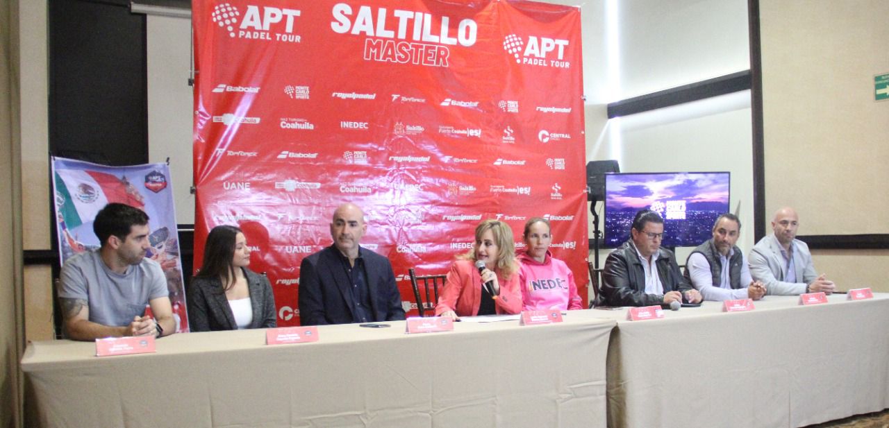 Presentan en Saltillo el APT Padel Tour