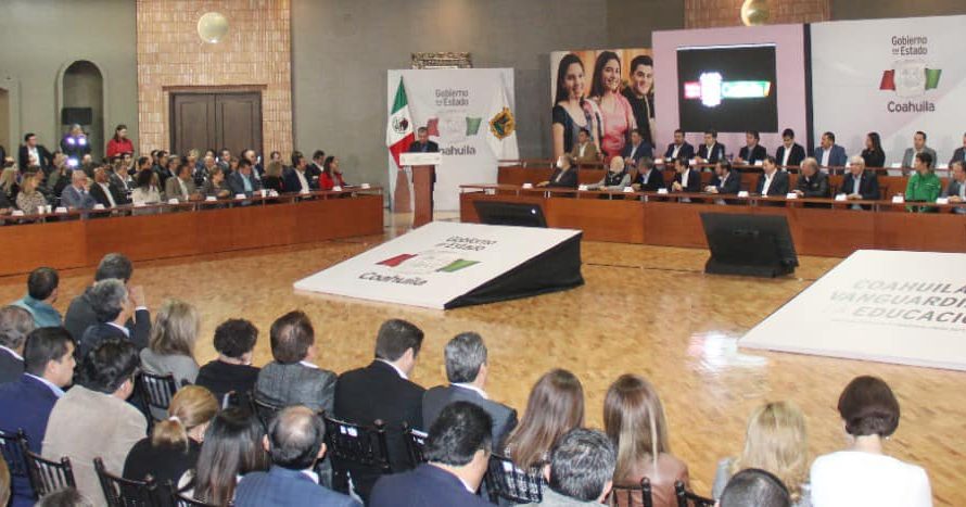 Coahuila, a la vanguardia de la educación. MARS