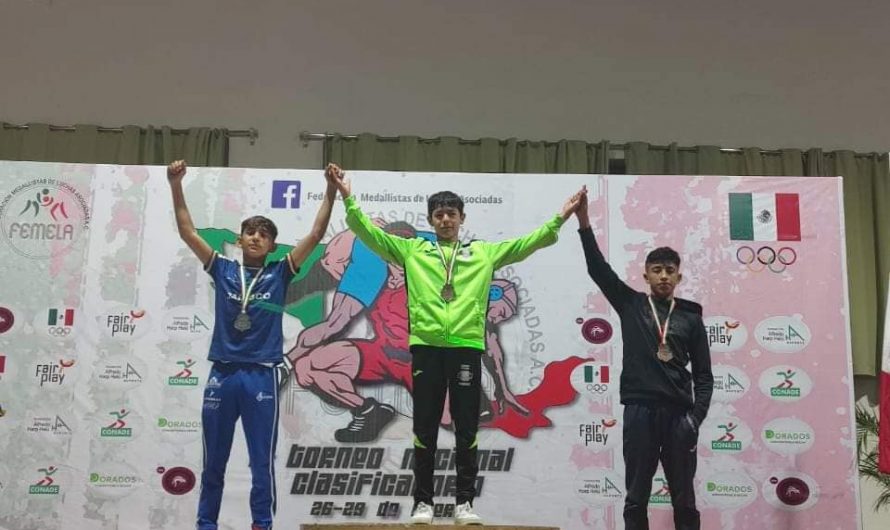 Suman luchadores Coahuilenses medallas en Oaxtepec.