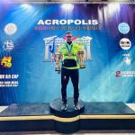 Conquista Marcos López tres medallas en torneo internacional en Grecia.