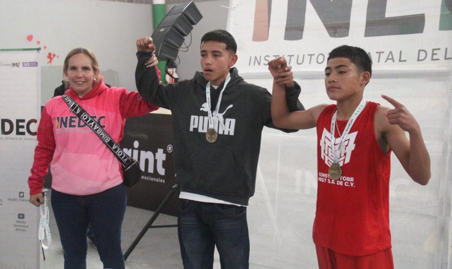 Concluye la fase estatal de Boxeo en Saltillo.