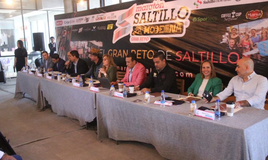 Presentan segunda edición de la maratón Saltillo -La Moderna.