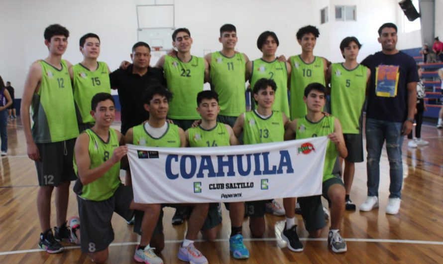 Obtiene Coahuila un boleto a Nacionales CONADE en Básquetbol.