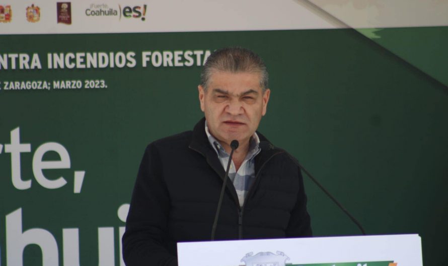 Arranca Gobernador Miguel Riquelme campaña contra incendio forestales 2023.