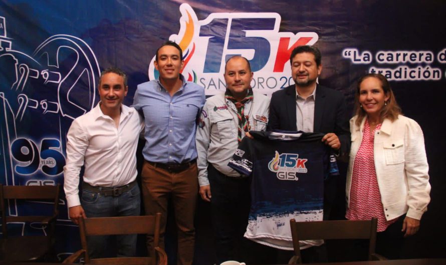 Presentan carrera 15K GIS San Isidro.