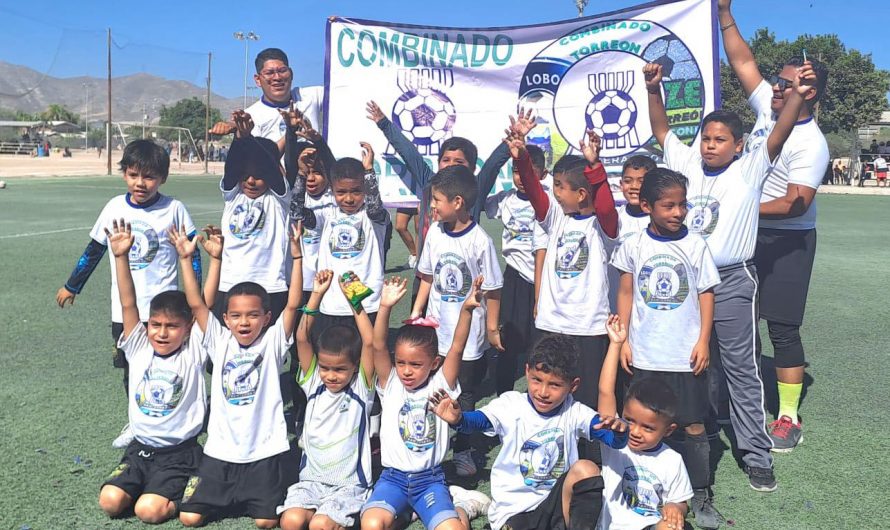 Gana CEFOJUR el estatal de Fútbol Sub 8.