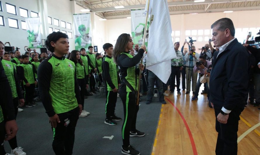 Abandera MARS a Delegación Coahuila que participará en los Nacionales CONADE