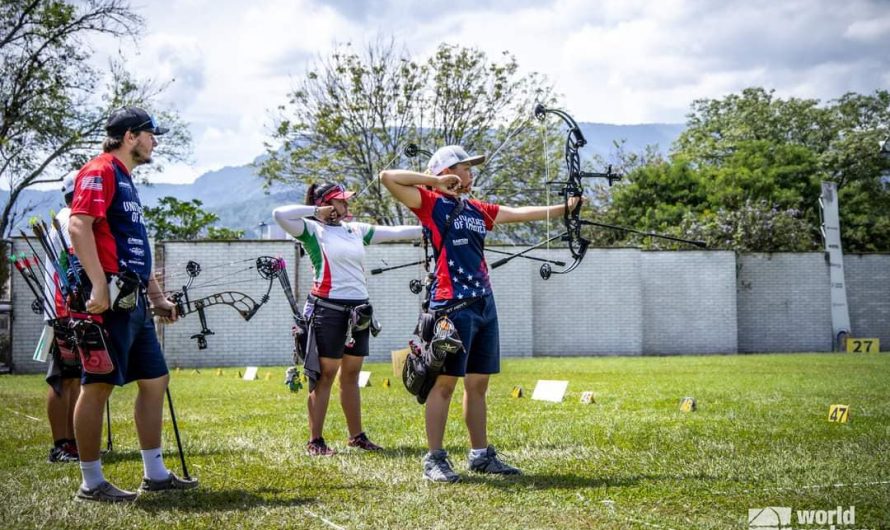 Dafne Quintero y Sebastián García consiguen plata en la copa del mundo de tiro con arco.