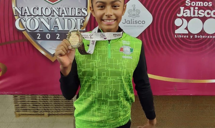 Alejandra Gama conquista oro en gimnasia de los nacionales CONADE 2023