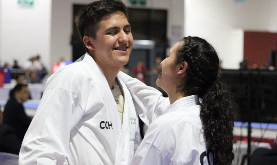 Hermanos de oro: Isaac y Ana Muñoz triunfan en el karate de los nacionales CONADE 2023