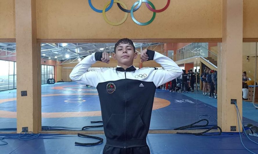 Víctor López gana bronce en panamericano u17 de luchas asociadas