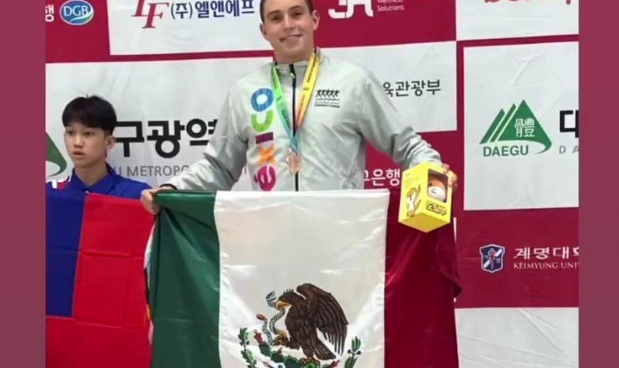 Javier Díaz López Conquista Bronce En Los International Children’s Games, De Daegu, Corea Del Sur