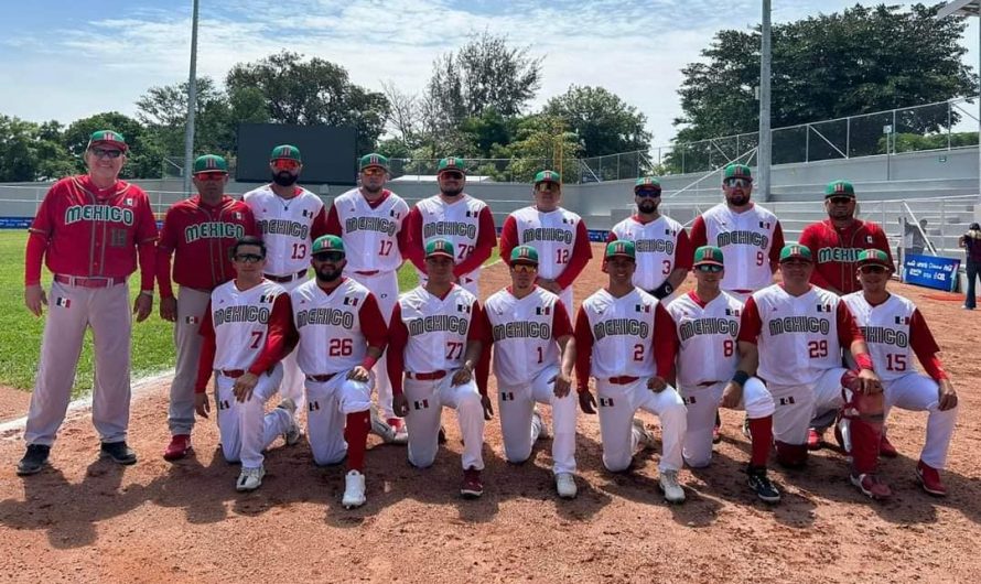 Gana coahuilense Rubén Delgadillo plata en sóftbol de los JCC San Salvador 2023