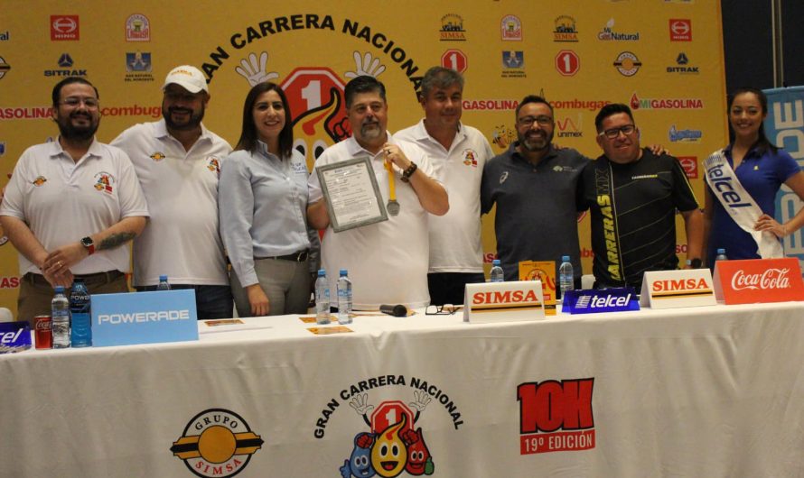 Presentan Edición 19 De La Carrera Nacional 10k Grupo Simsa