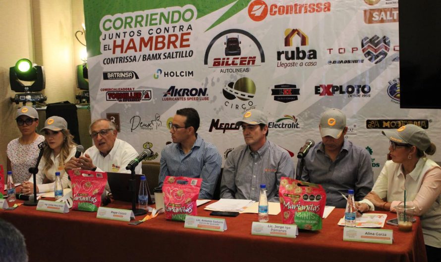 Presentan la segunda edición de la carrera “Corriendo Juntos Contra el Hambre”