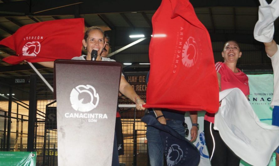 Inauguran primer torneo de pádel organizado por canacintra, en Torreón