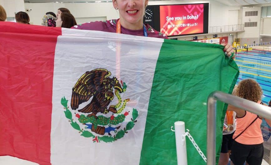 Concluye Susana Olvera con dos bronces su participación en mundial máster de natación