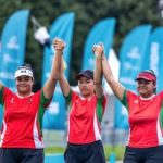 Dafne Quintero ganó con la plata por equipos en la copa del mundo de París