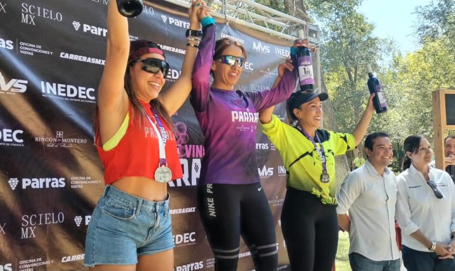 Llevan a cabo segunda edición del trail del vino, en Parras De La Fuente