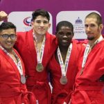 Coahuilenses ganan medallas en campeonato panamericano de sambo