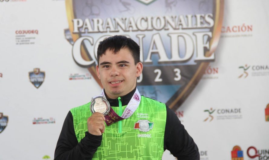 Con medalla de plata en paratletismo, finaliza Coahuila los paranacionales 2023