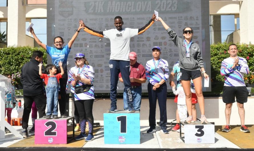 Un éxito el 21k “Con Espíritu De Acero”, en Monclova