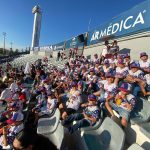 Gracias a iniciativa estatal, más de 150 niñas y niños disfrutaron del béisbol en el Estadio Revolución