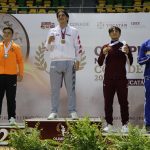 Isaac Muñoz se cuelga el oro en Karate de la Olimpiada Nacional