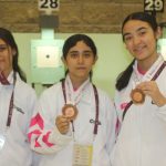 Dos bronces y una plata para Coahuila en el Tiro Deportivo de la Olimpiada Nacional