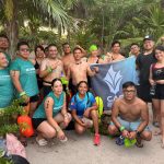 Destacan nadadores del CAC 2000 en el «OCEANMAN» de Cozumel