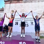 Sofía Rangel conquista el Campeonato Nacional Infantil de Ciclismo de Ruta