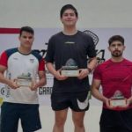 Destaca Carlos Ramírez en torneo de Racquetbol en Colombia